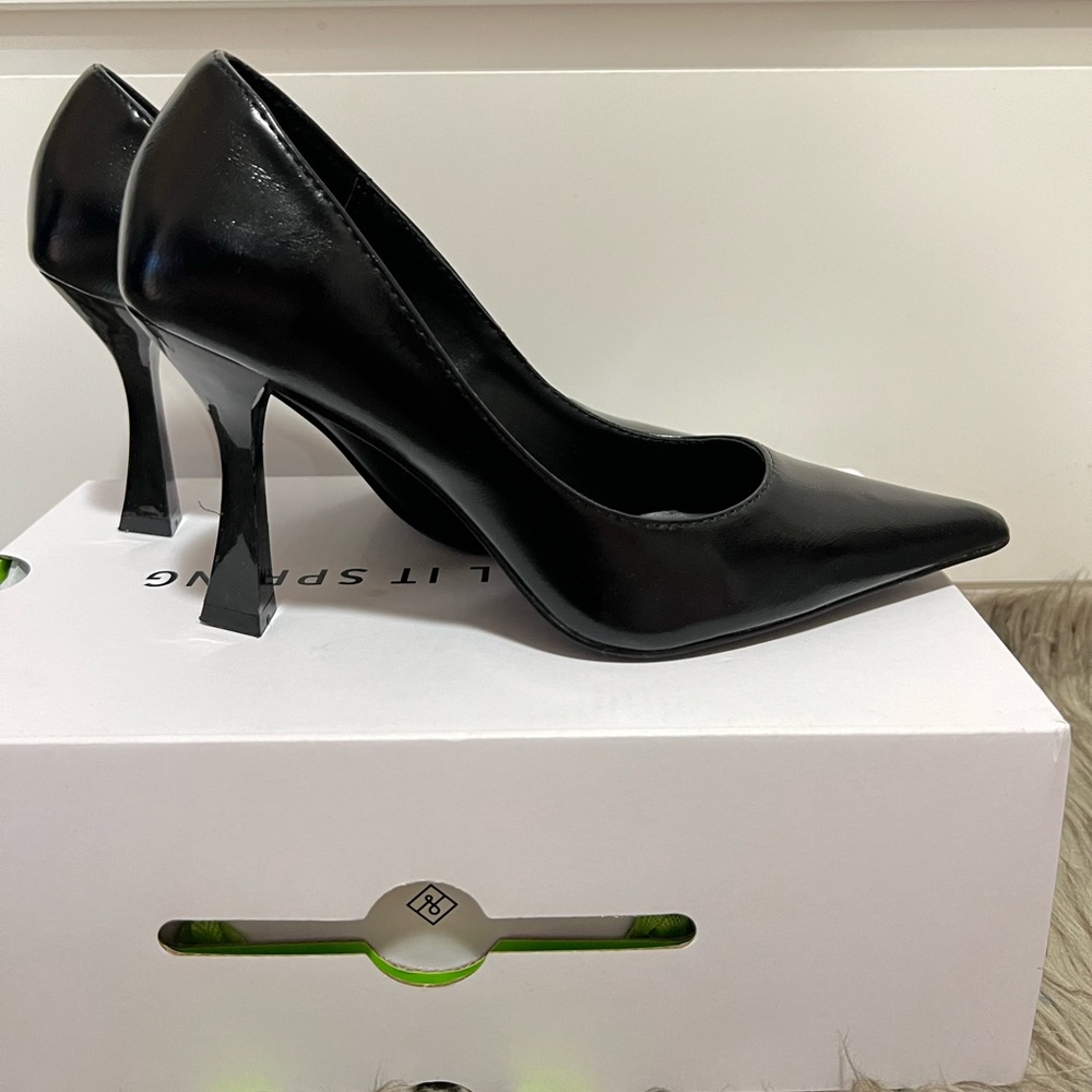 Black Stiletto Heels